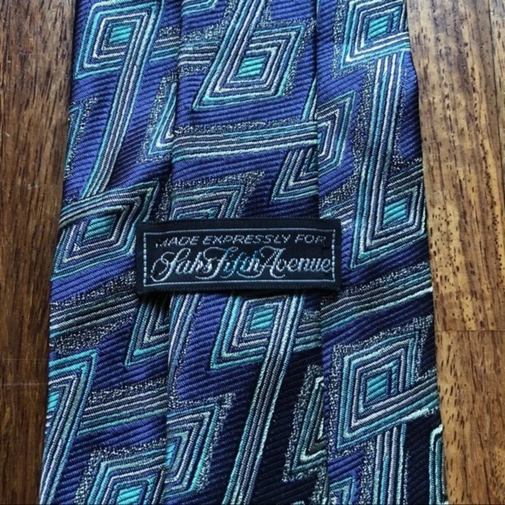 Saks Fifth Avenue Classic Geometric Tie